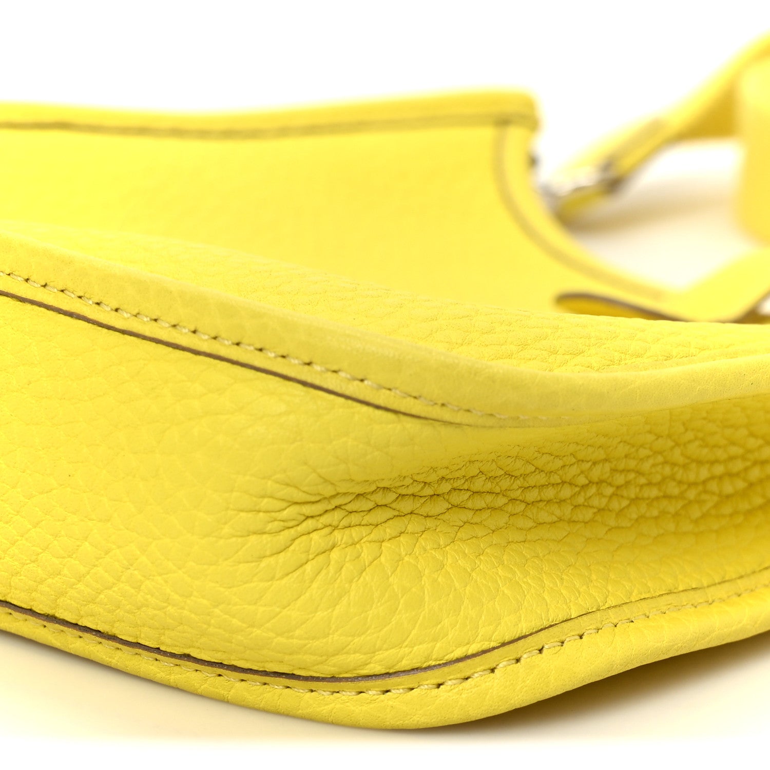 Hermes Taurillon Clemence Evelyne TPM Lime 11 of 11