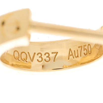Cartier 18K Yellow Gold Small LOVE Hoop Earrings 4 of 5