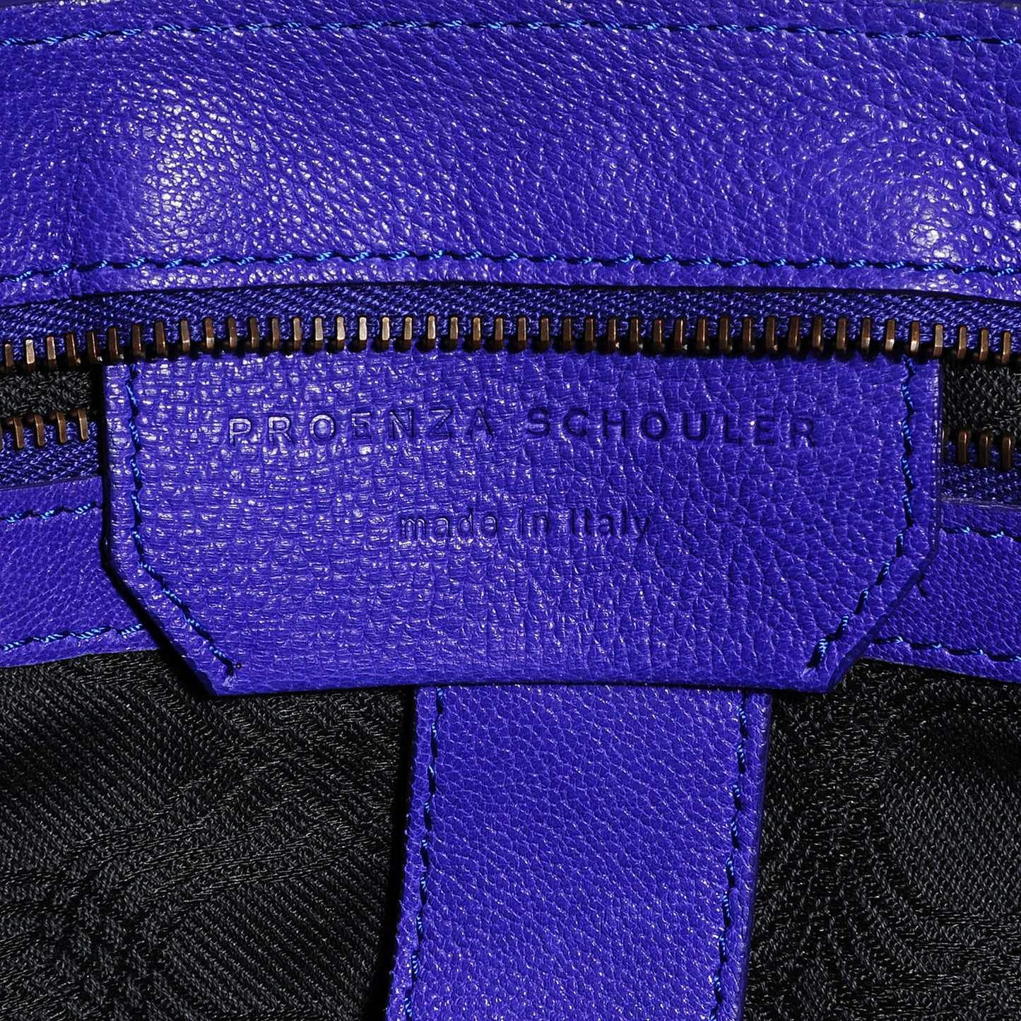 Lambskin Large PS1 Satchel Purple Rain