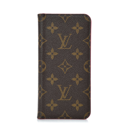 Louis Vuitton Monogram iPhone 7/8 Plus Folio Case Rose Pop 1 of 7