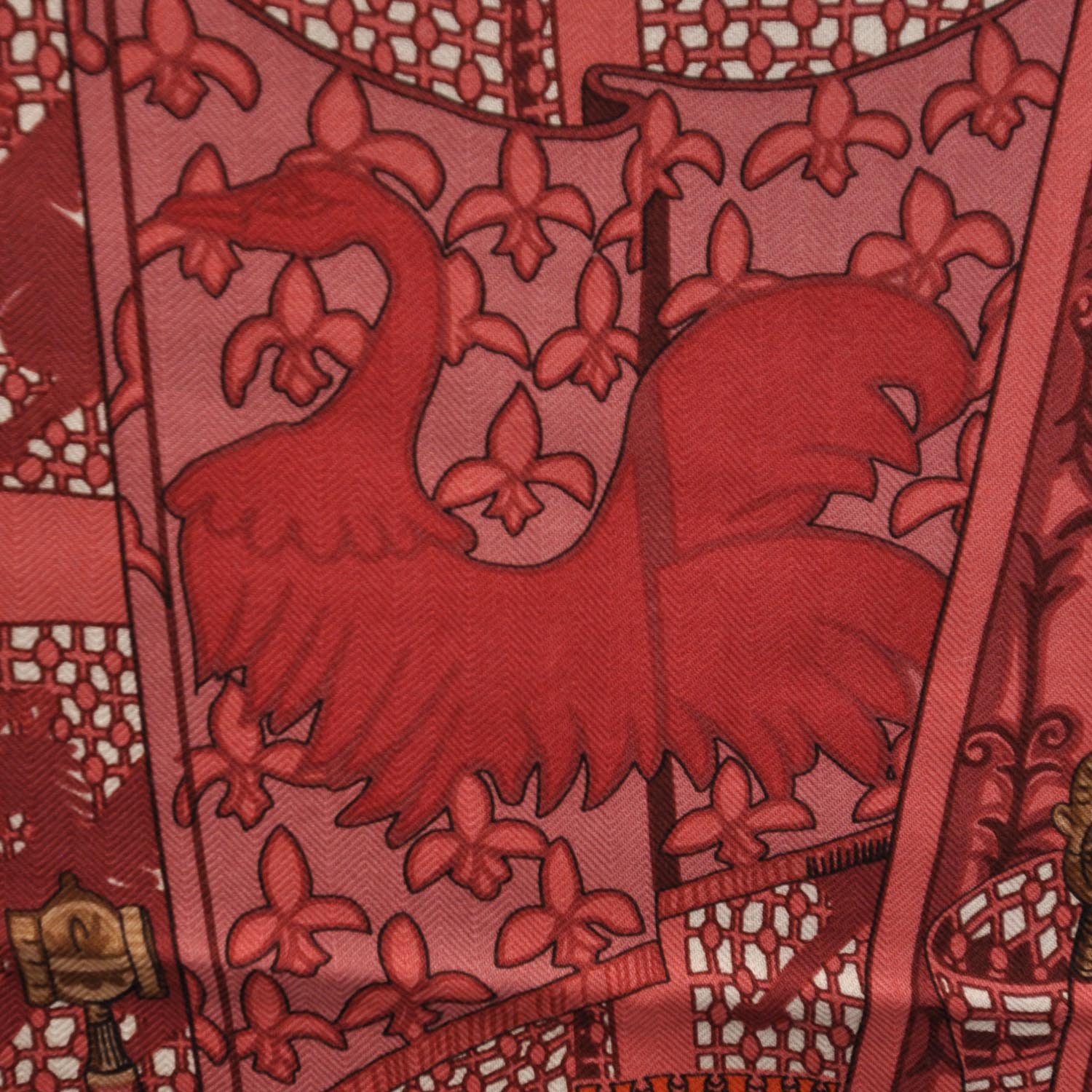 Hermes Cashmere Silk Etendards et Bannieres Shawl 140 6 of 11