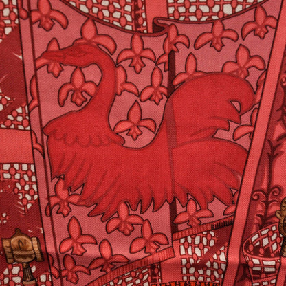 Hermes Cashmere Silk Etendards et Bannieres Shawl 140 6 of 11
