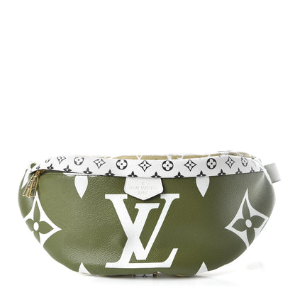 Louis Vuitton Monogram Giant Bumbag Kaki Beige 1 of 9