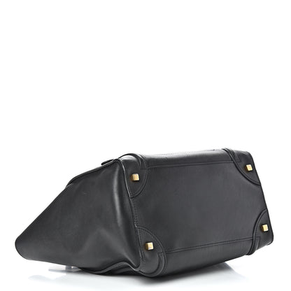 Celine Smooth Calfskin Mini Luggage Black 3 of 21