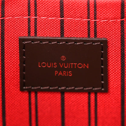 Louis Vuitton Damier Ebene Neverfull MM GM Pochette 6 of 7