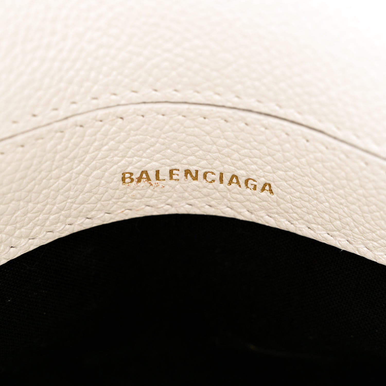 Balenciaga Grained Calfskin Logo XXS Ville Top Handle Bag White Fluo Pink 6 of 14