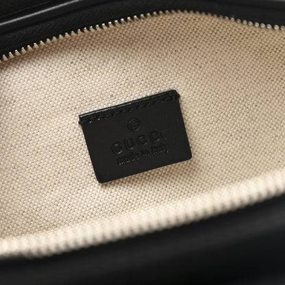 Gucci Calfskin GG Tennis Embossed Pocket Belt Bag Black 6 of 10