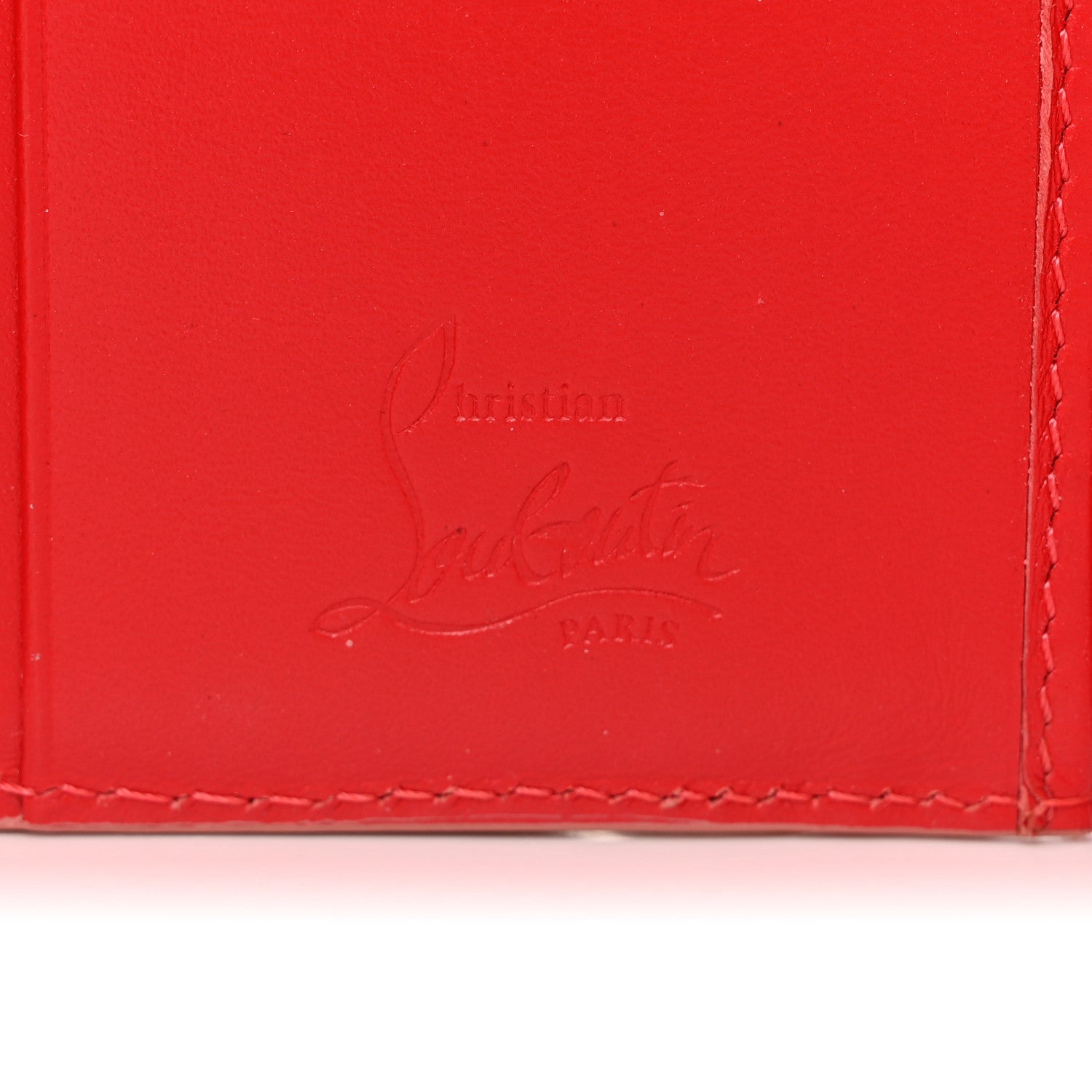 Christian Louboutin Calfskin Spiked Macaron Mini Spiked Wallet Ronsard 6 of 8