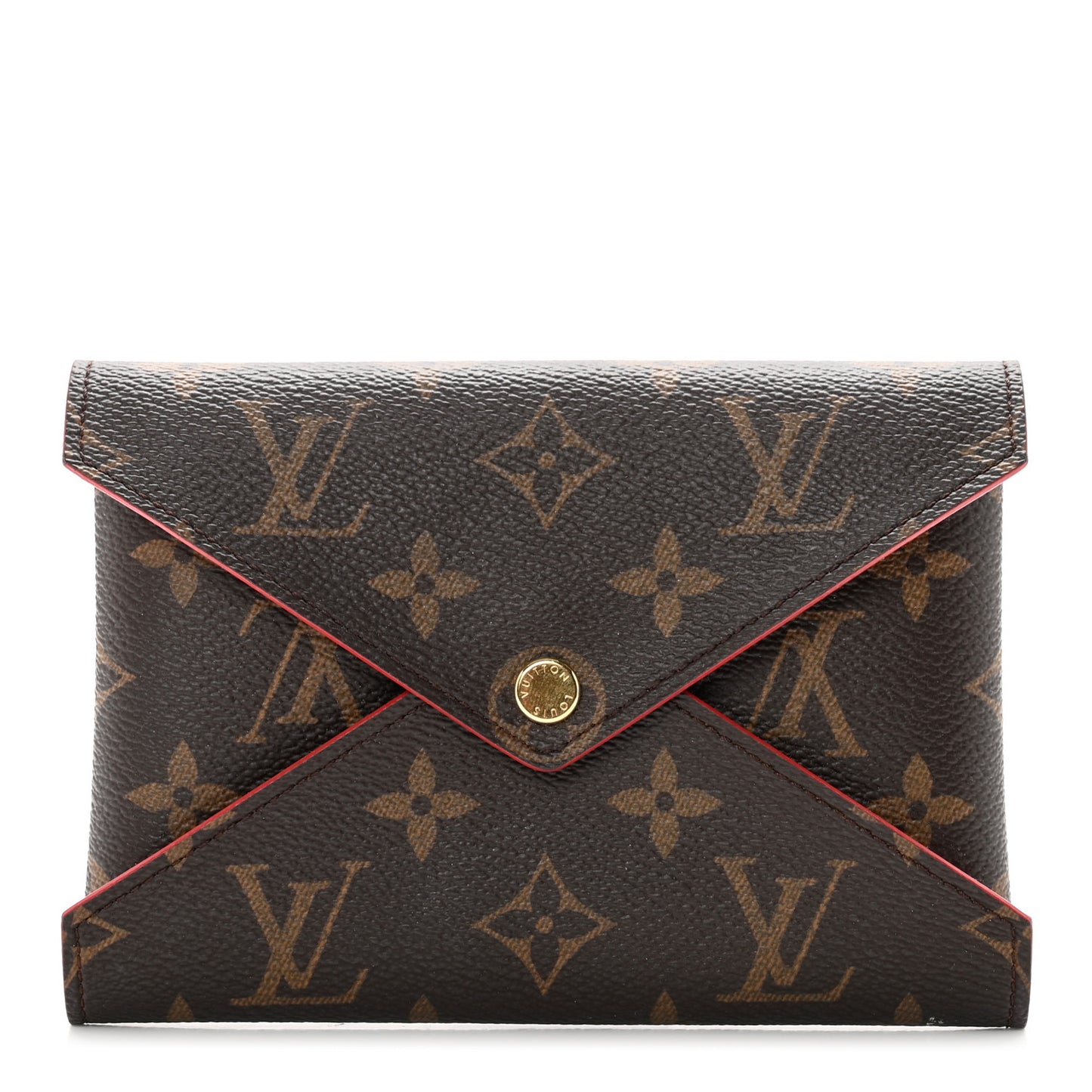 Monogram Medium Kirigami Pochette Insert Coquelicot