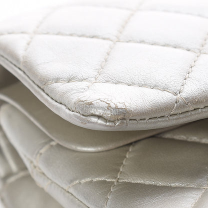Chanel Metallic Lambskin Quilted 2.55 Reissue 226 Flap Pale Gold 10 of 19