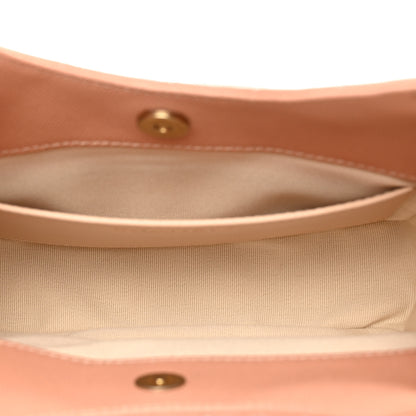 Chanel Caviar Quilted Small Wavy CC Hobo Coral 6 of 11
