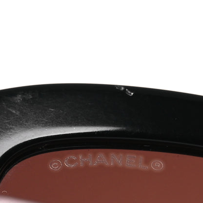 Chanel Acetate Rectangle Sunglasses 5493 Black 7 of 12
