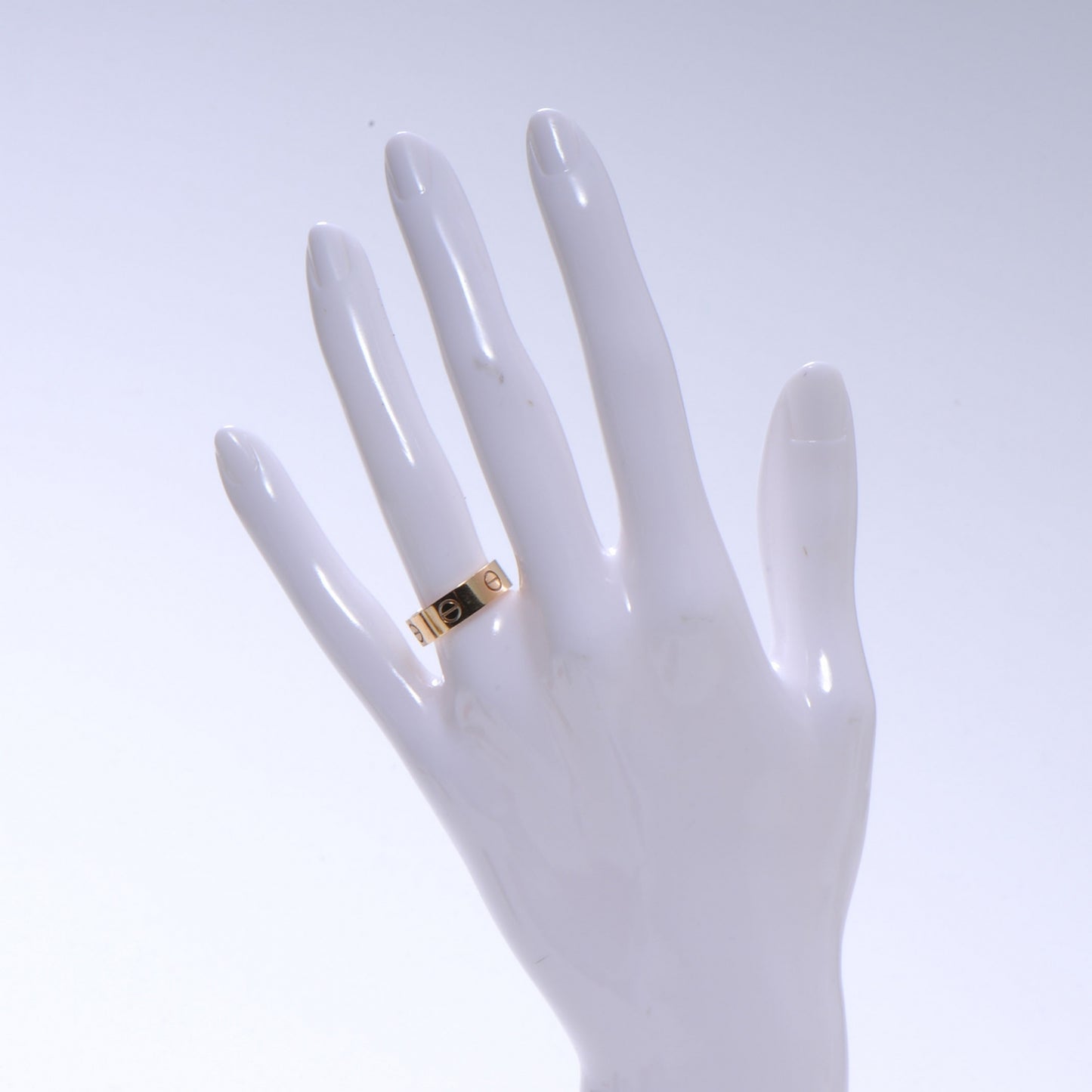 18K Pink Gold 5.5mm LOVE Ring 51 5.75