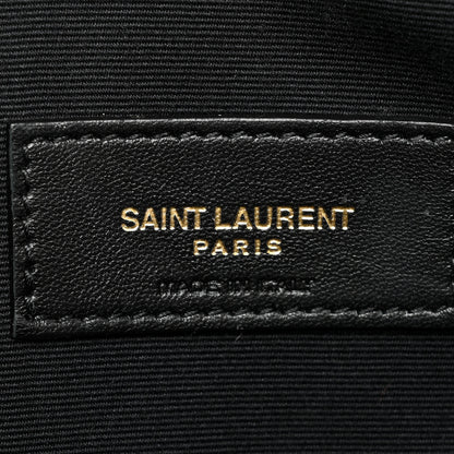 Saint Laurent Grain De Poudre Uptown Pouch Dark Beige 6 of 9