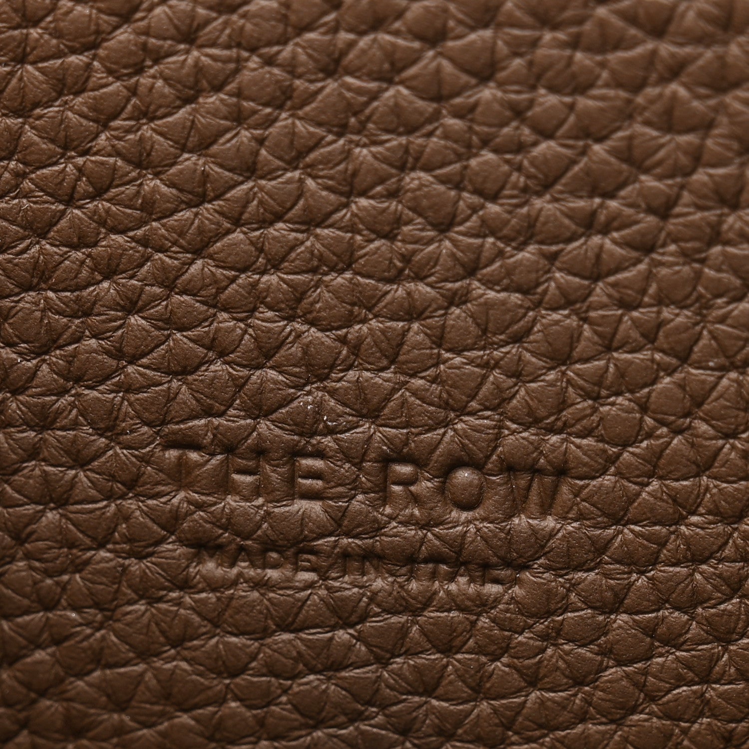 The Row Grained Calfskin Soft Margaux 10 Bag Dark Olive 6 of 10