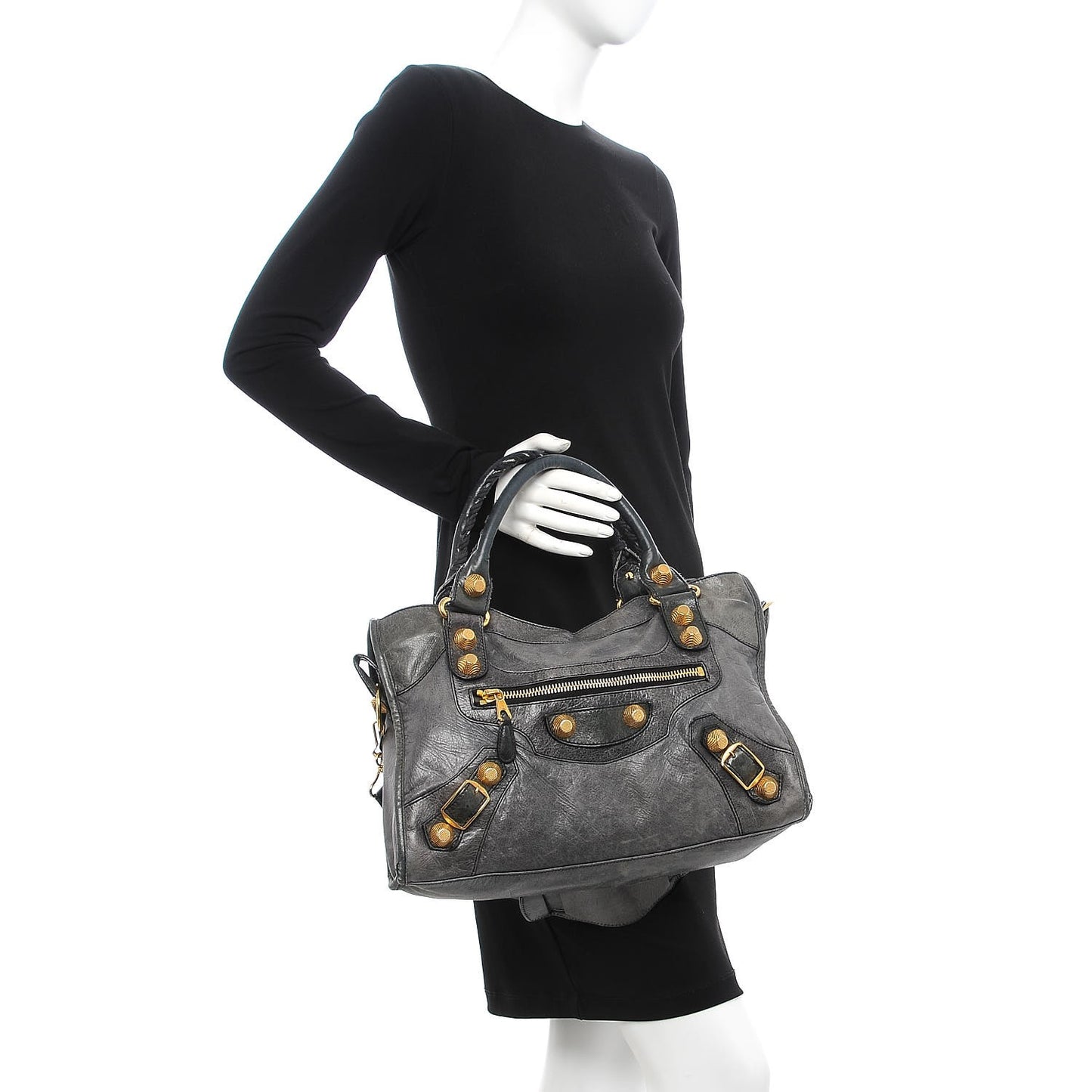 Agneau Giant 21 Gold Hardware City Anthracite