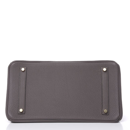 Hermes Togo Birkin 35 Etain 6 of 29