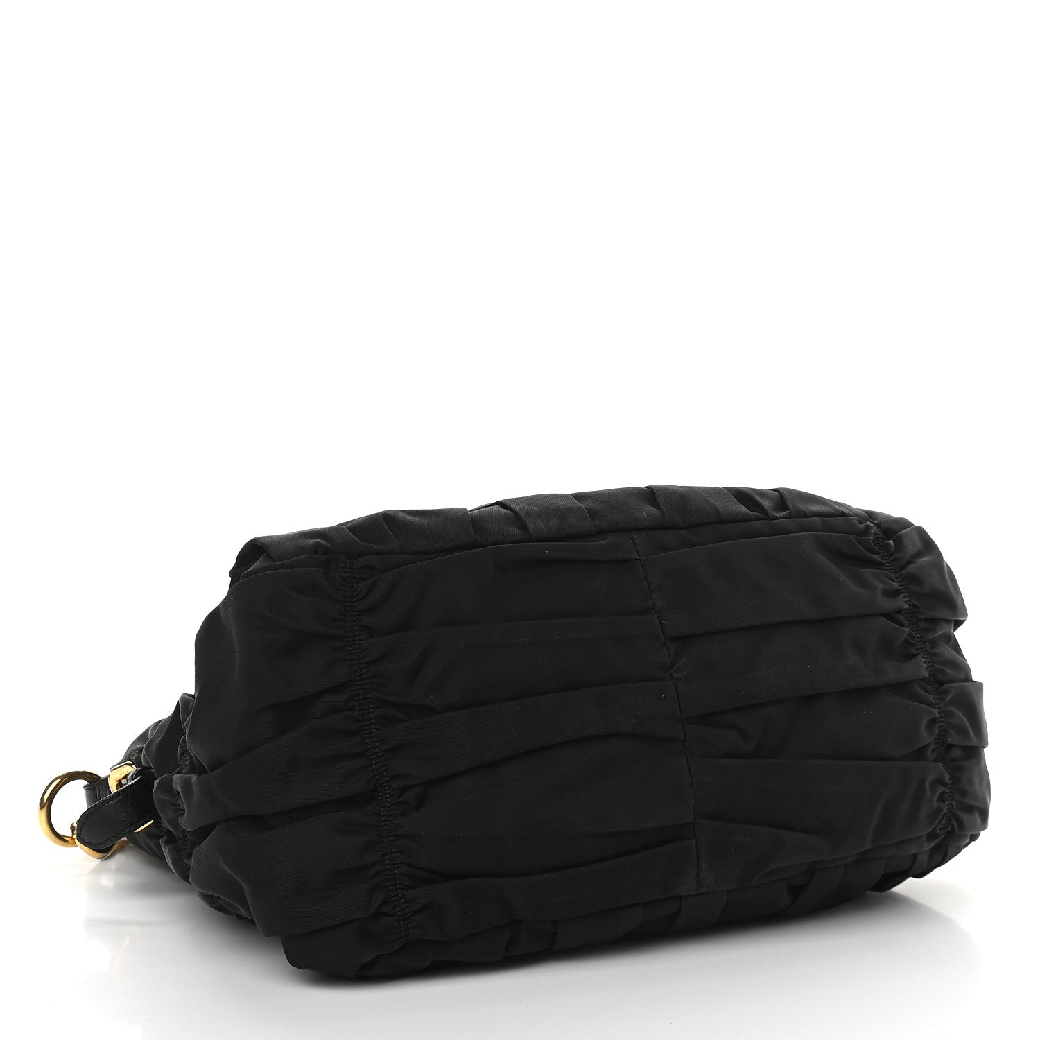 Prada Tessuto Nylon Gaufre Tote Black 3 of 10
