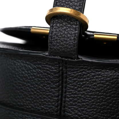 Chloe Calfskin Mini Marcie Round Crossbody Bag Black 8 of 8