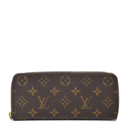 Louis Vuitton Monogram Clemence Wallet Fuchsia 1 of 7