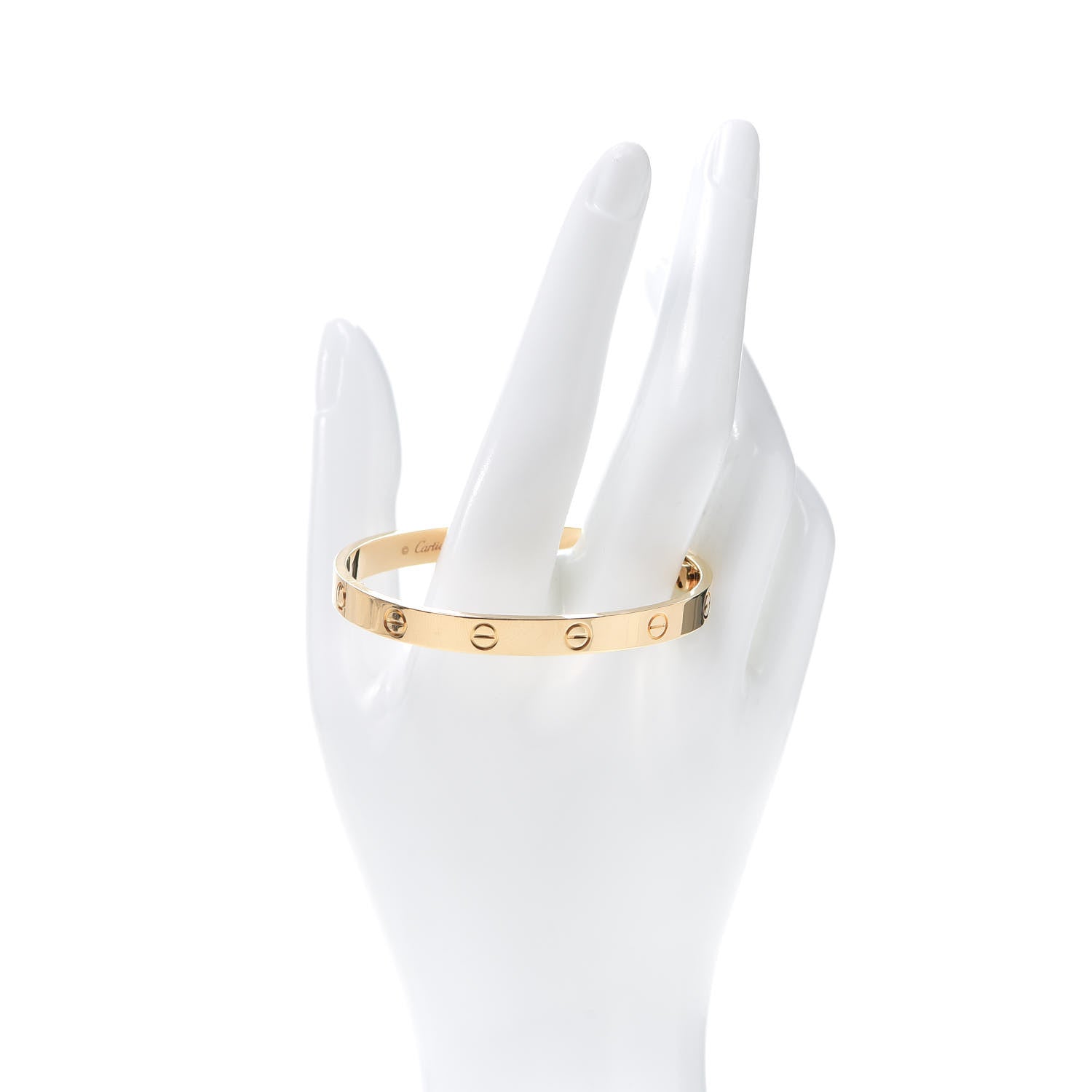 Cartier 18K Yellow Gold LOVE Bracelet 17 2 of 6