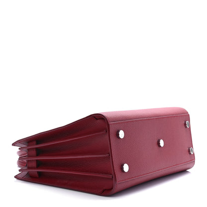 Saint Laurent Grained Calfskin Baby Sac De Jour Opyum Red 4 of 8