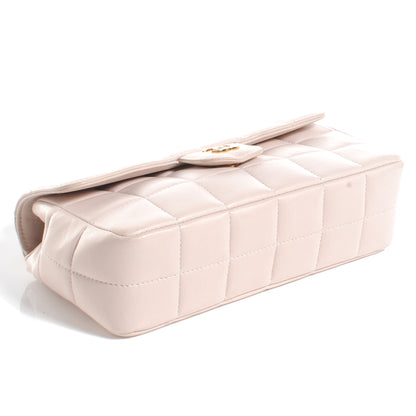 Chanel Lambskin Camellia Mini Flap Light Pink 4 of 7