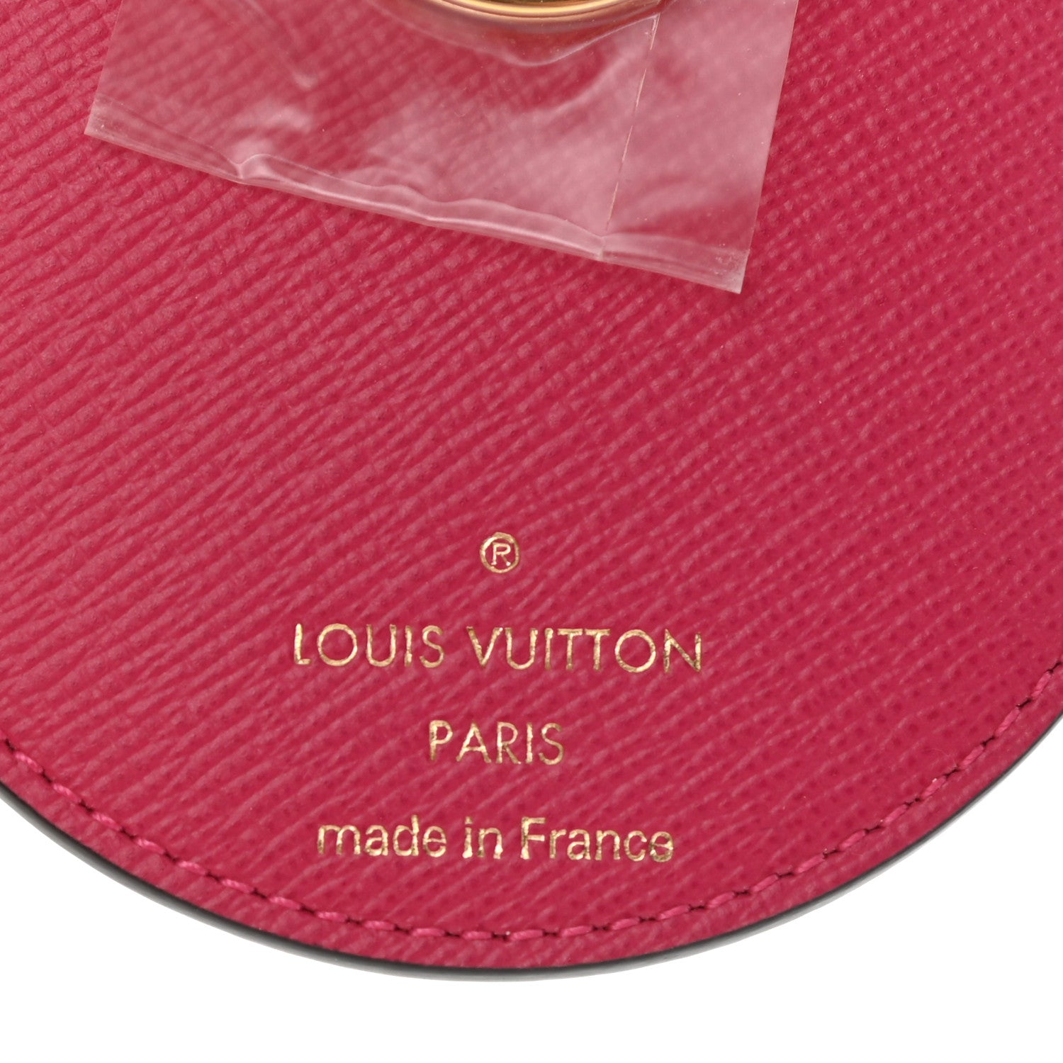 Louis Vuitton Damier Azur 2021 Christmas Animation Hollywood Bag Charm Key Ring Fuchsia 3 of 4