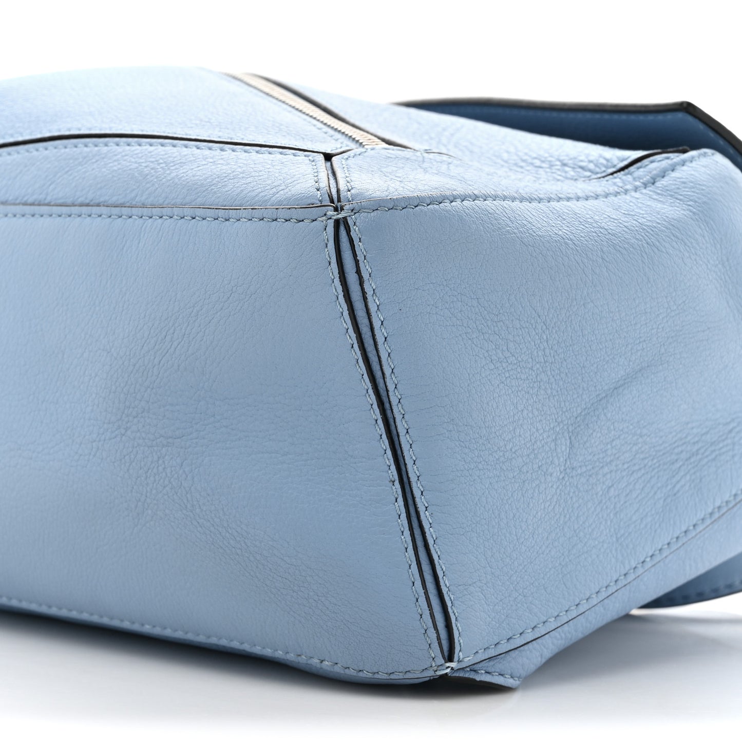 Calfskin Small Puzzle Bumbag Dusty Blue