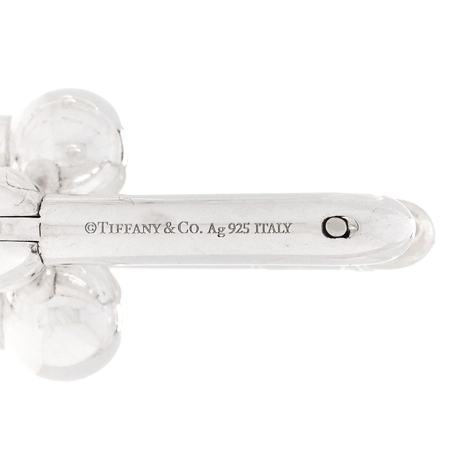 Sterling Silver HardWear Graduated Link Earrings