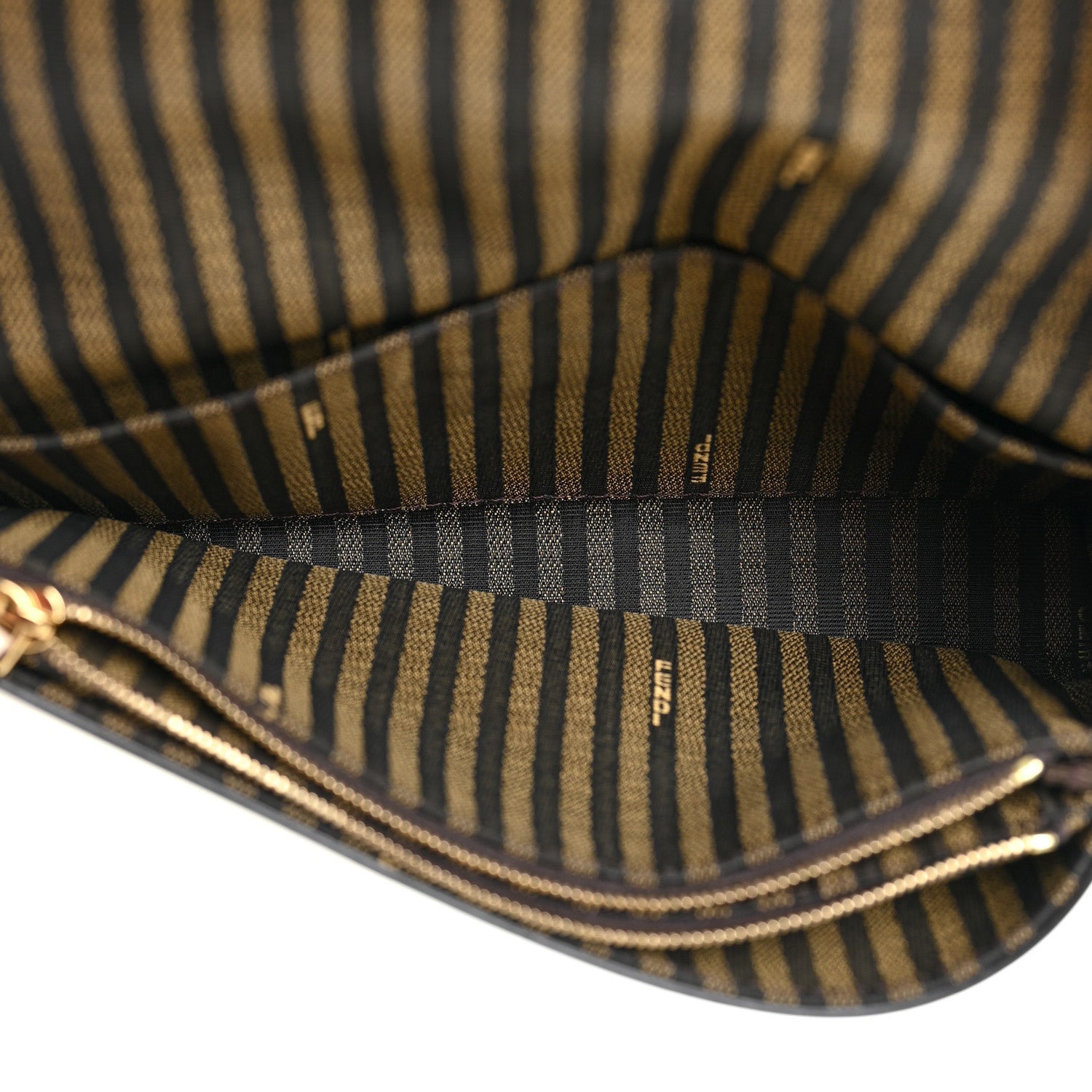 Fendi Vitello Palmellato Wallet on Chain with Pouches Camelia 7 of 13