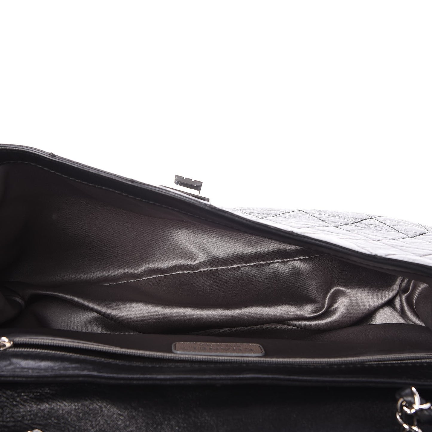 Lambskin East West Mademoiselle Flap Black