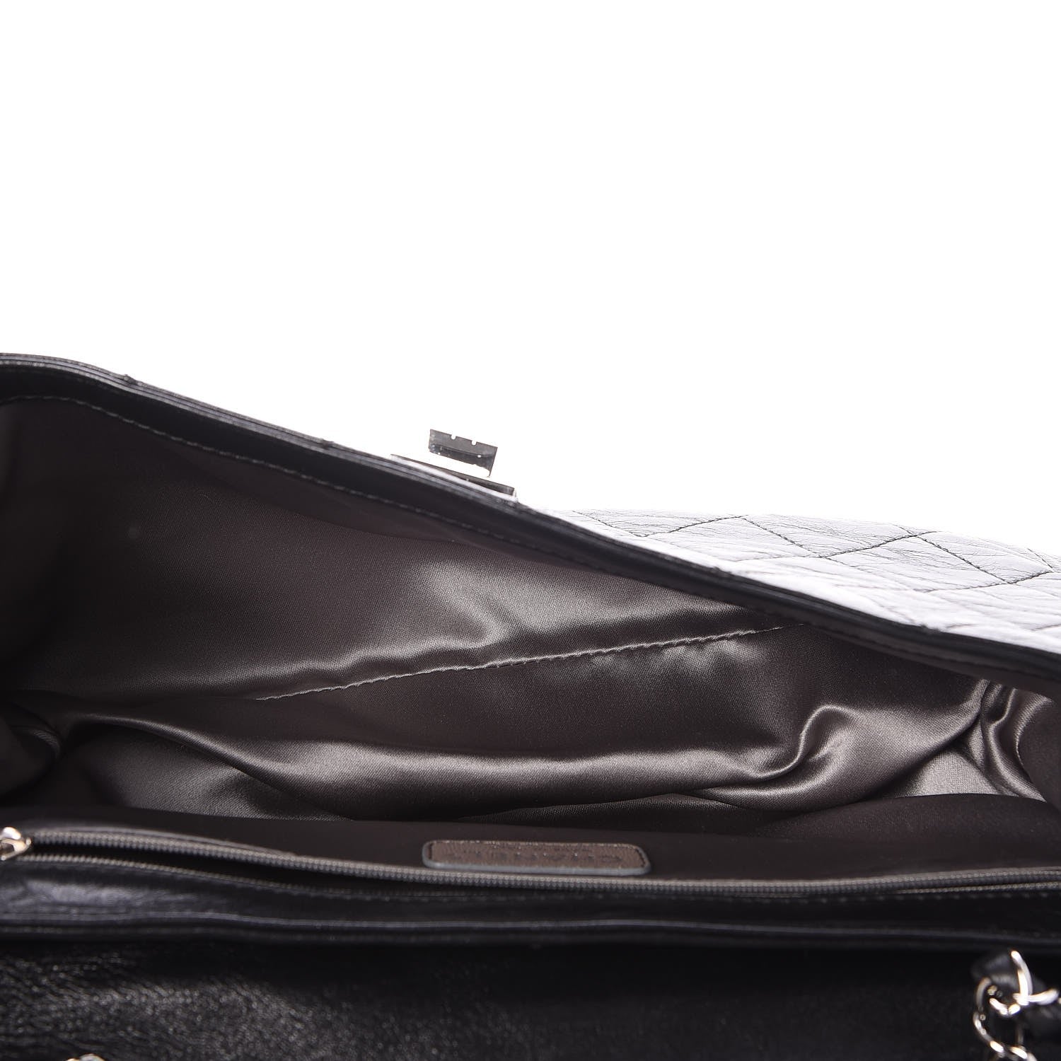 Chanel Lambskin East West Mademoiselle Flap Black 5 of 7