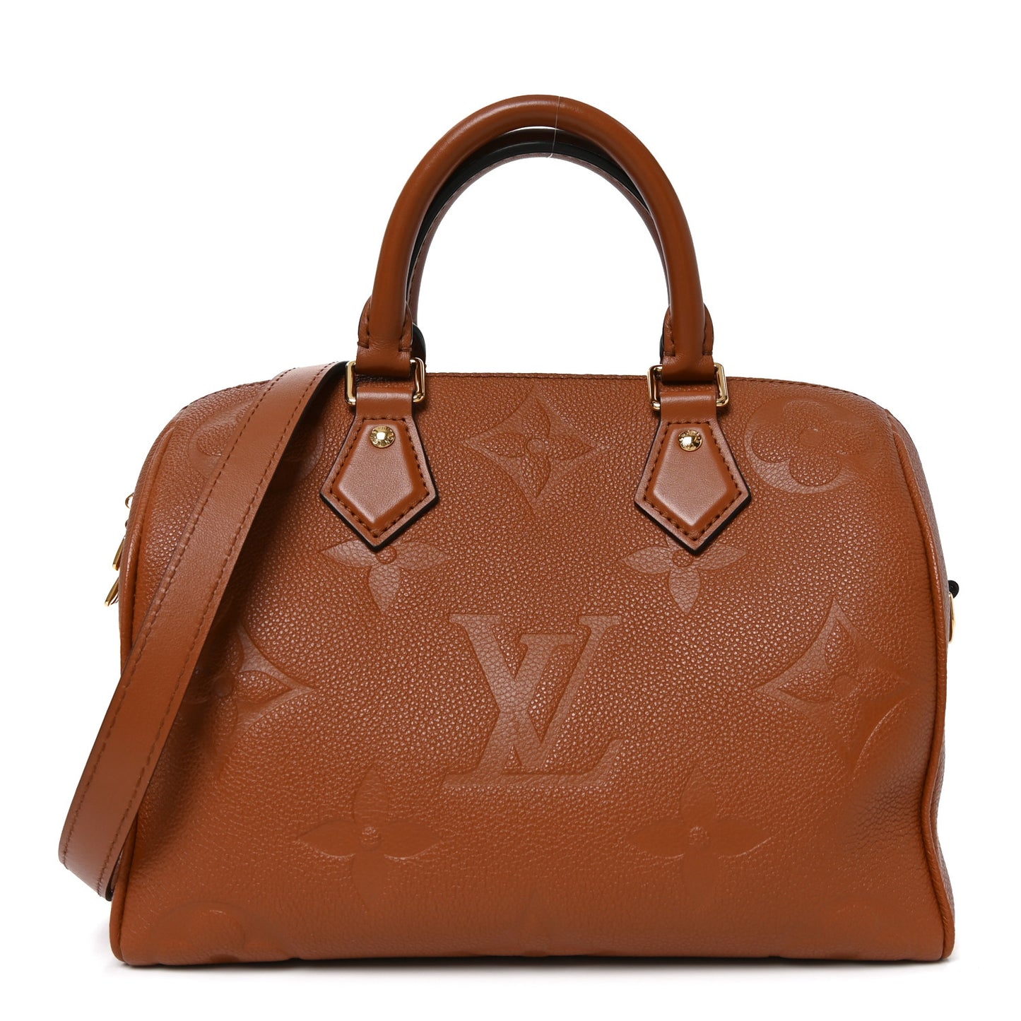 Empreinte Monogram Giant Speedy Bandouliere 25 Cognac