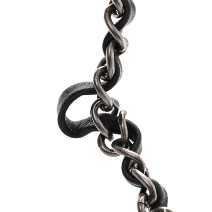 Chanel Calfskin Chain 20s Signe Waist Bag Black 11 of 11