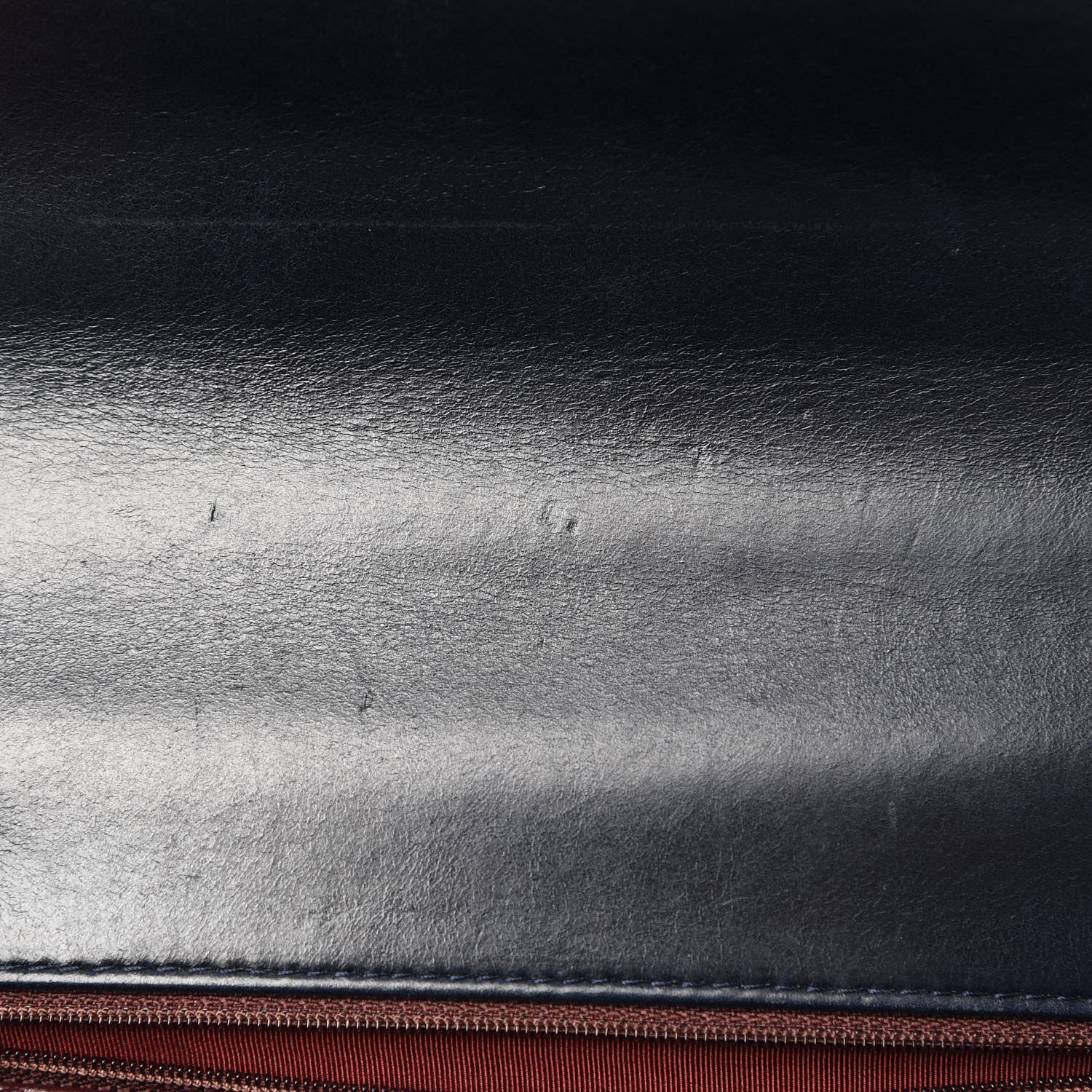 Chanel Calfskin Embossed New Medium Paris Salzburg Boy Flap Navy 11 of 11