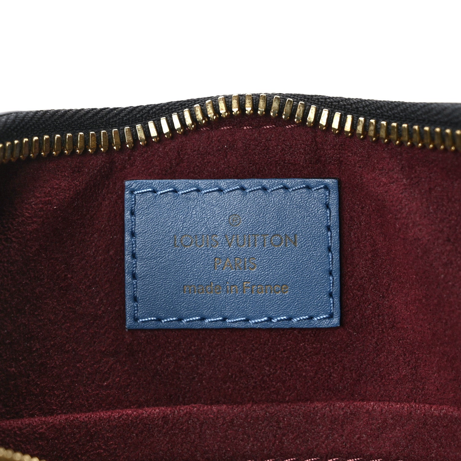 Louis Vuitton Monogram Beaubourg Hobo Mini Bordeaux Red Peach Safran Blue Jean Blue 6 of 15