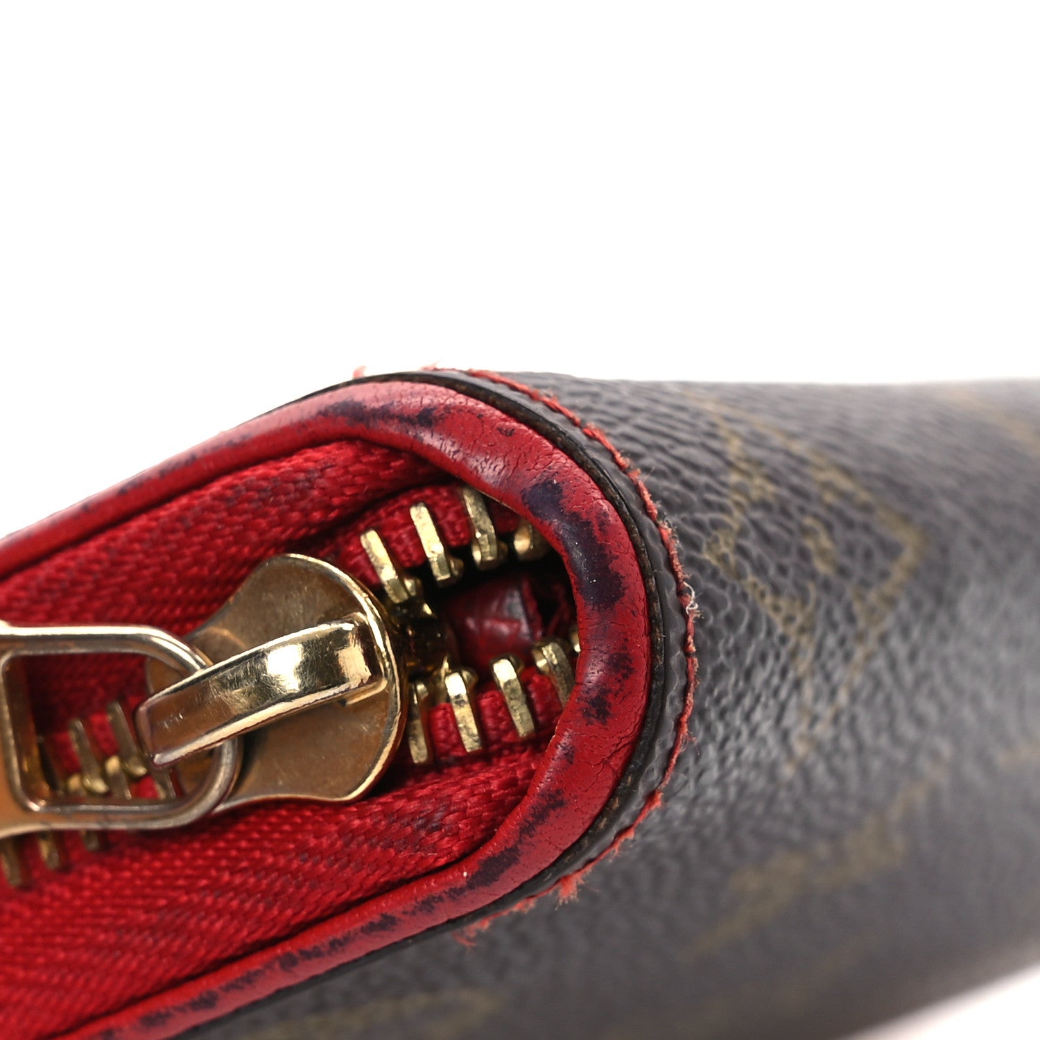 Louis Vuitton Monogram Retiro Zippy Wallet Cherry 9 of 12