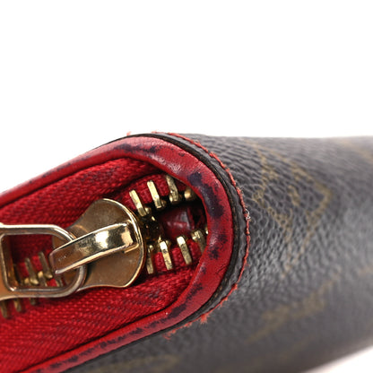 Louis Vuitton Monogram Retiro Zippy Wallet Cherry 9 of 12