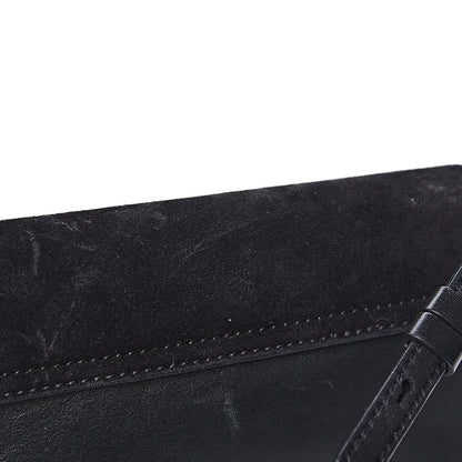 Chloe Suede Calfskin Mini Faye Shoulder Bag Black 18 of 22