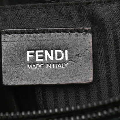 Fendi Patent Calf Hair Studded Regular 2Jours Tote Black 6 of 13