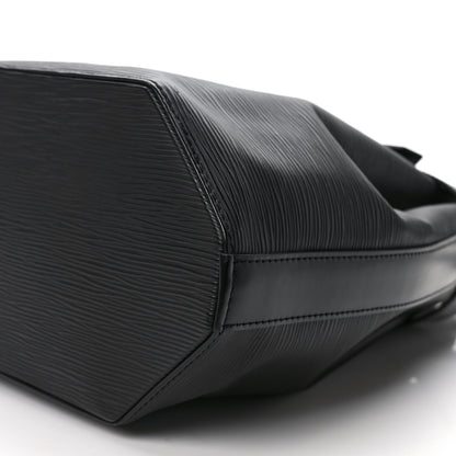 Louis Vuitton Epi Sac D'Epaule GM Black 10 of 12
