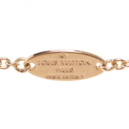 Louis Vuitton Metal L to V Necklace Gold Silver 6 of 9