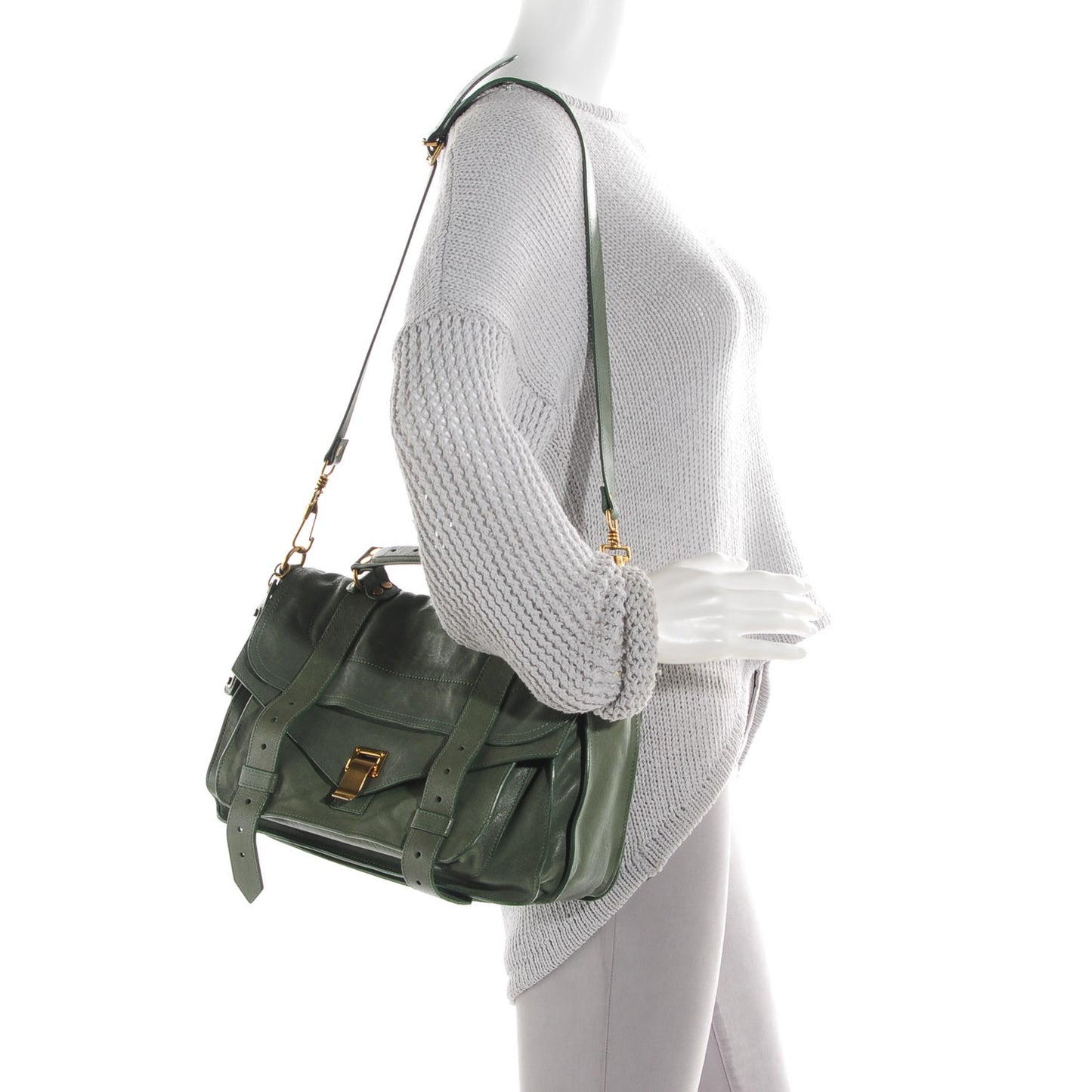 Lambskin Medium PS1 Satchel Feldspar