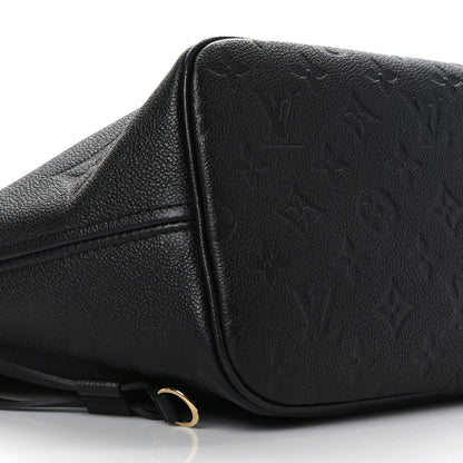 Louis Vuitton Empreinte Monogram Giant Neverfull MM Black 7 of 8