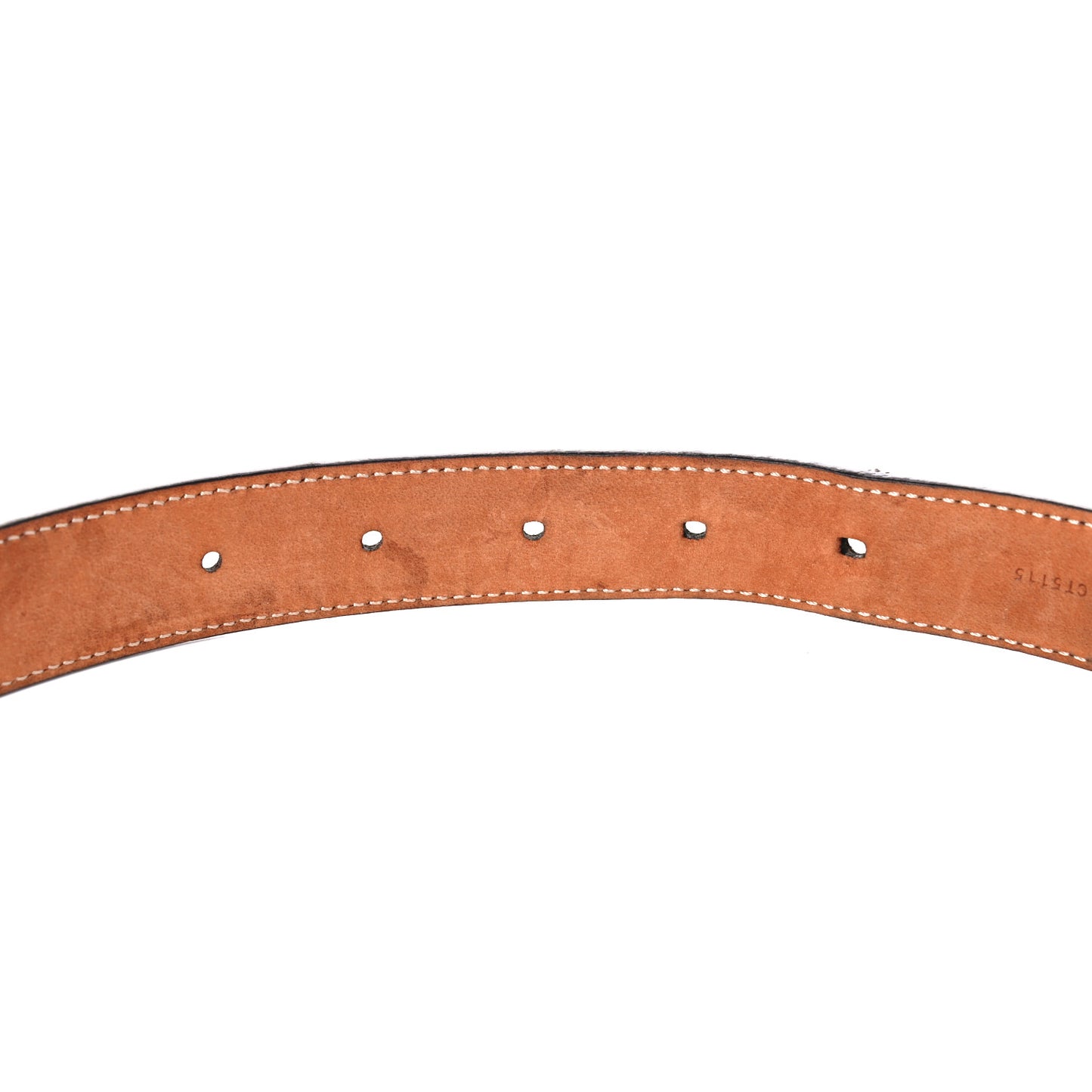 Damier Ebene Mini 25mm Belt 80 32