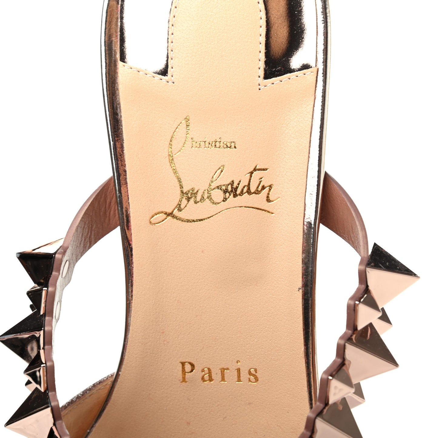 Mini Glitter Planet Choc Flat Mules 38 Courtisane Pink Bronze