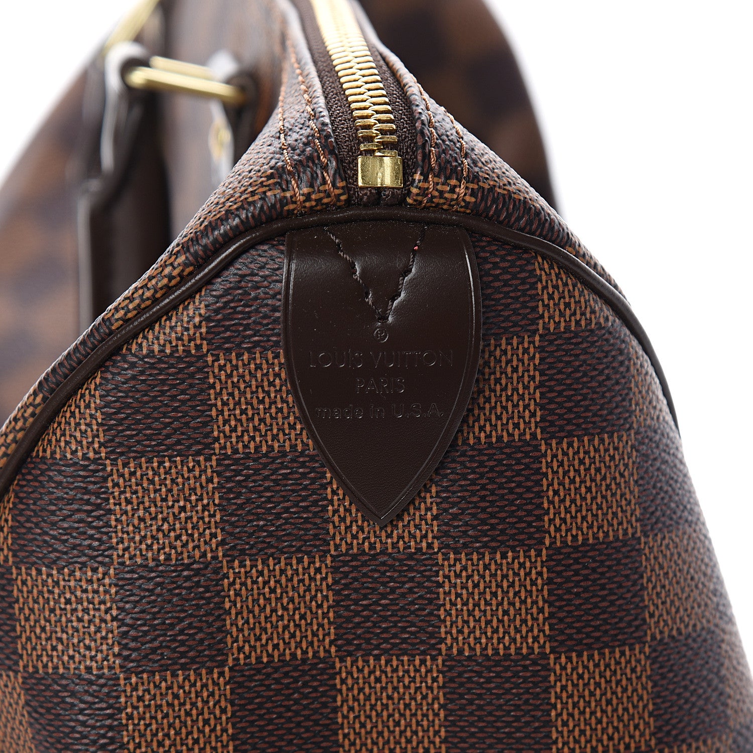 Louis Vuitton Damier Ebene Speedy 35 5 of 9