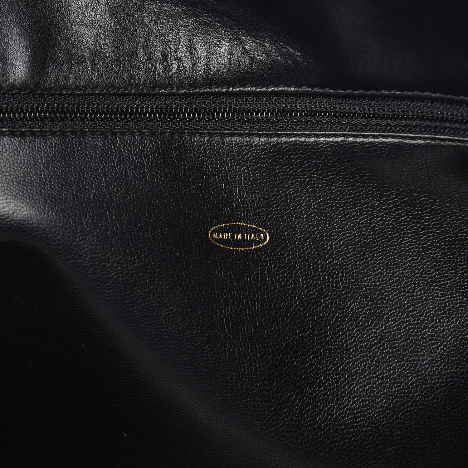 Chanel Lambskin Shopping Tote Black 7 of 12