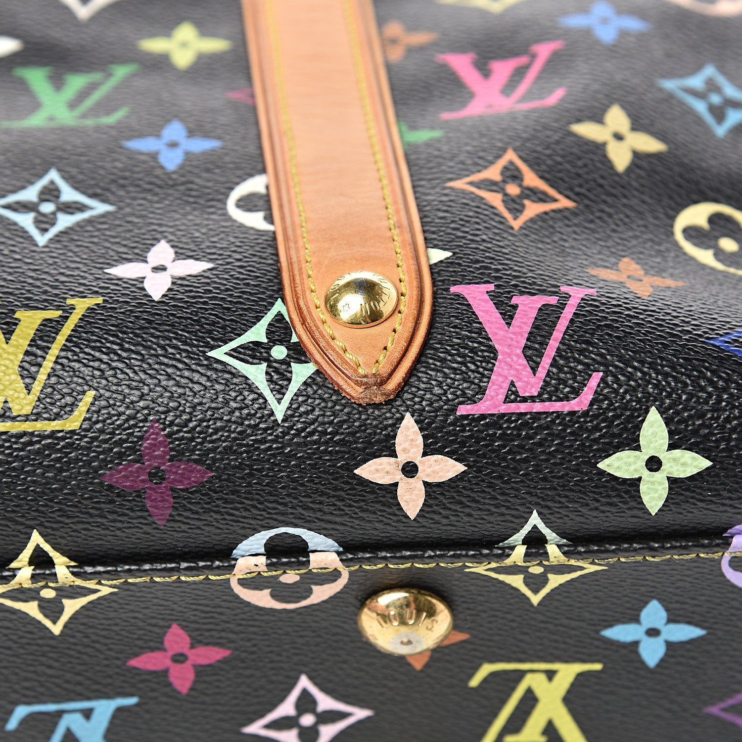 Louis Vuitton Monogram Multicolor Aurelia MM Black 18 of 21